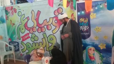 نمایشگاه نماز و مهدویت در محل امامزادگان حلیمه و حکیمه خاتون (س) شهرکرد برگزار شد