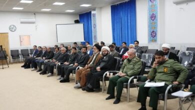 برگزاری جلسه شورای جهاد تبیین استان لرستان
