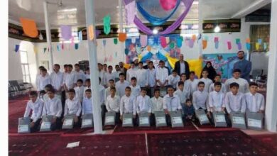برگزاری جشن تکلیف ۵۰ دانش آموز پسر درشهر آیسک