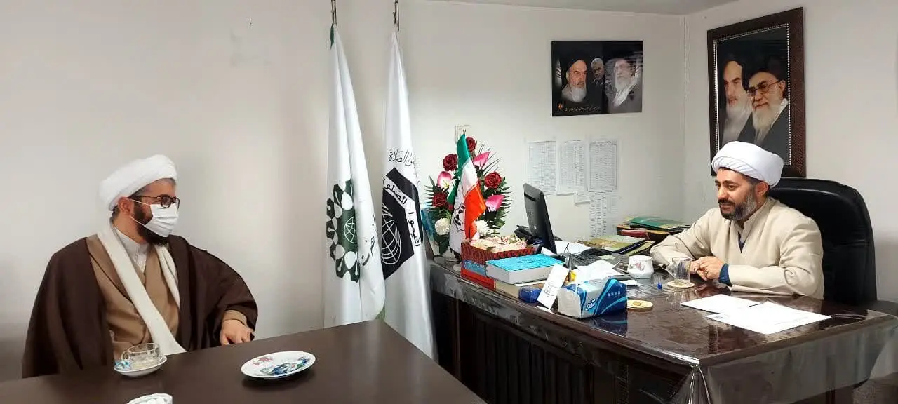 دیدار حجت الاسلام مناف زاده با حجت الاسلام آقاجانی