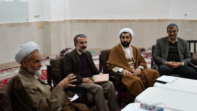نشست مسئولین مدرسه علمیه جامعه الامام منتظر با امام جمعه