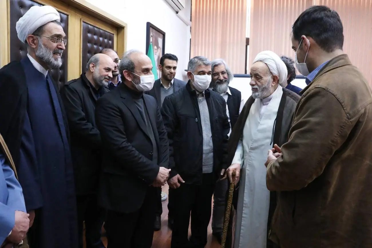 دیدار رئیس سازمان صدا و سیما با حجت الاسلام قرائتی