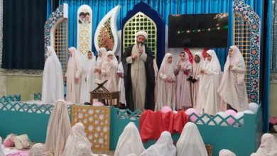 جشن تکلیف دختران ابتدایی استان یزد