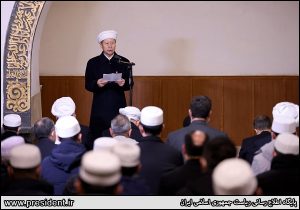 اقامه نماز جماعت و سخنرانی در مسجد تاریخی «دونگ سی» پکن
