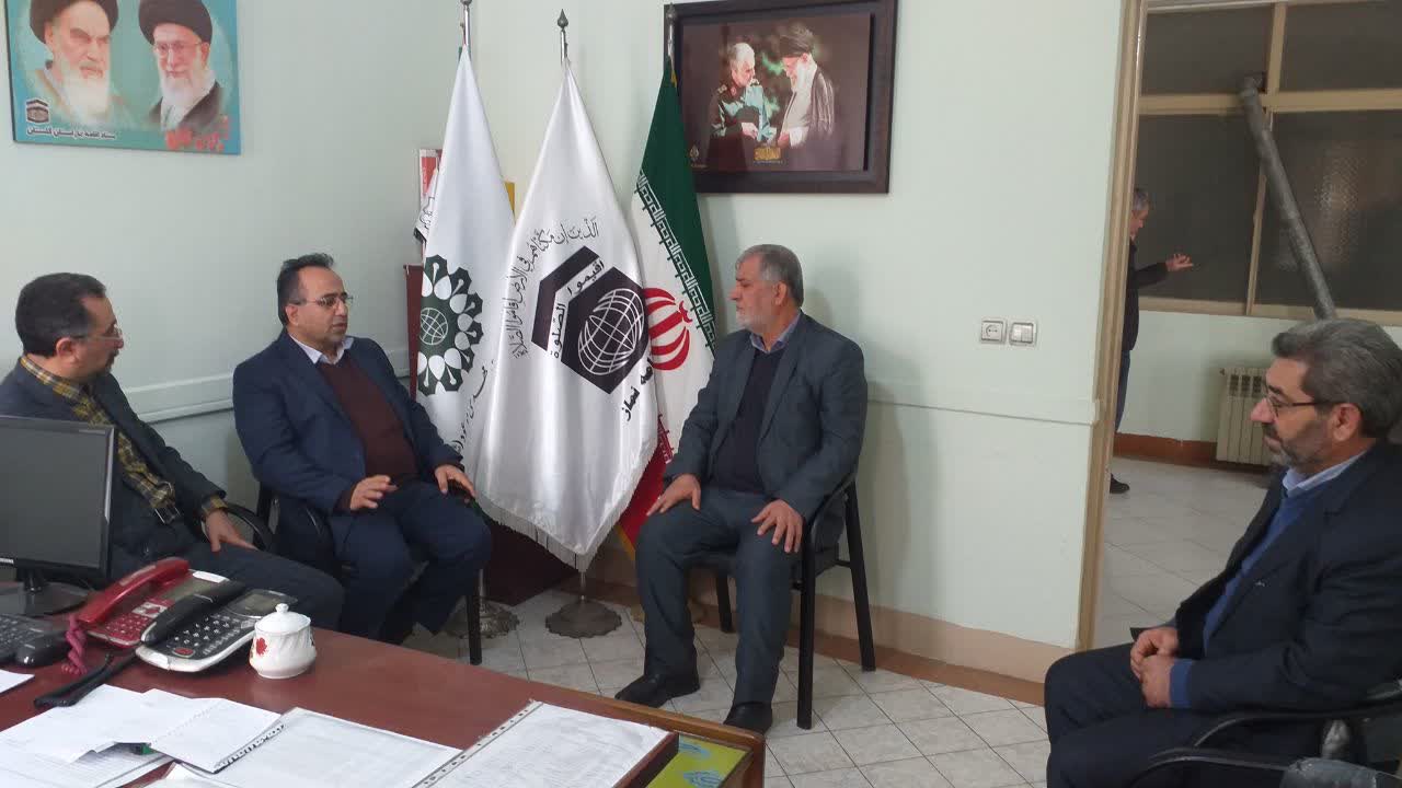 دیدار مدیرعامل شرکت گاز با مدیر ستاد اقامه نماز استان گلستان