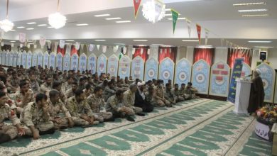 برگزاری کارگاه آموزشی در نیرودریایی شهرستان جاسک