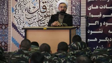 دوره آموزشی ترویج نماز در جمع سربازان وظیفه پدافندهوایی