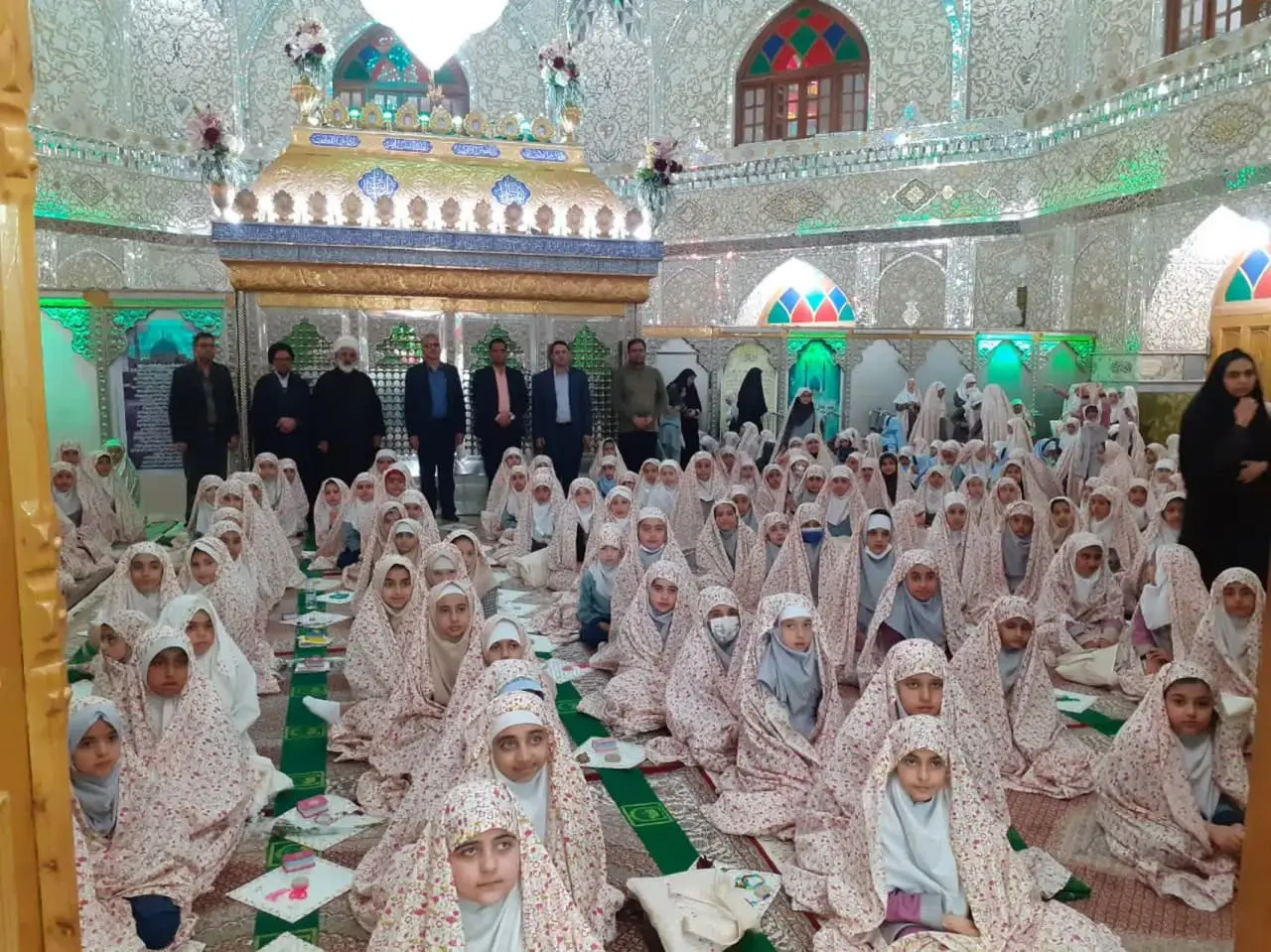 جشن تکلیف دانش آموزان بادرود