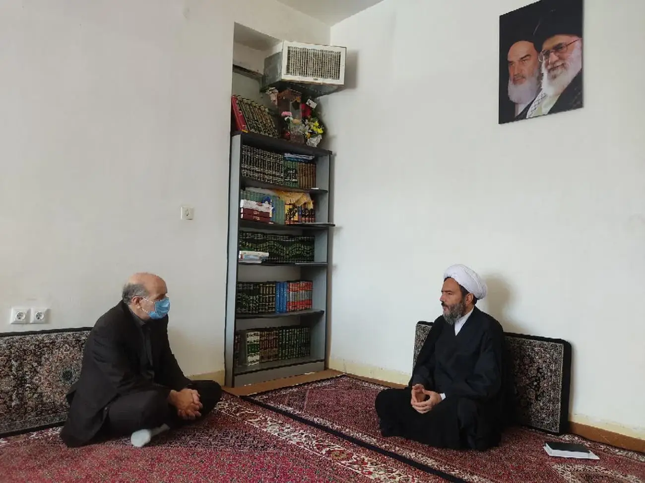دیدار مدیر ستاد اقامه نماز با امام جمعه شهرستان بیجار