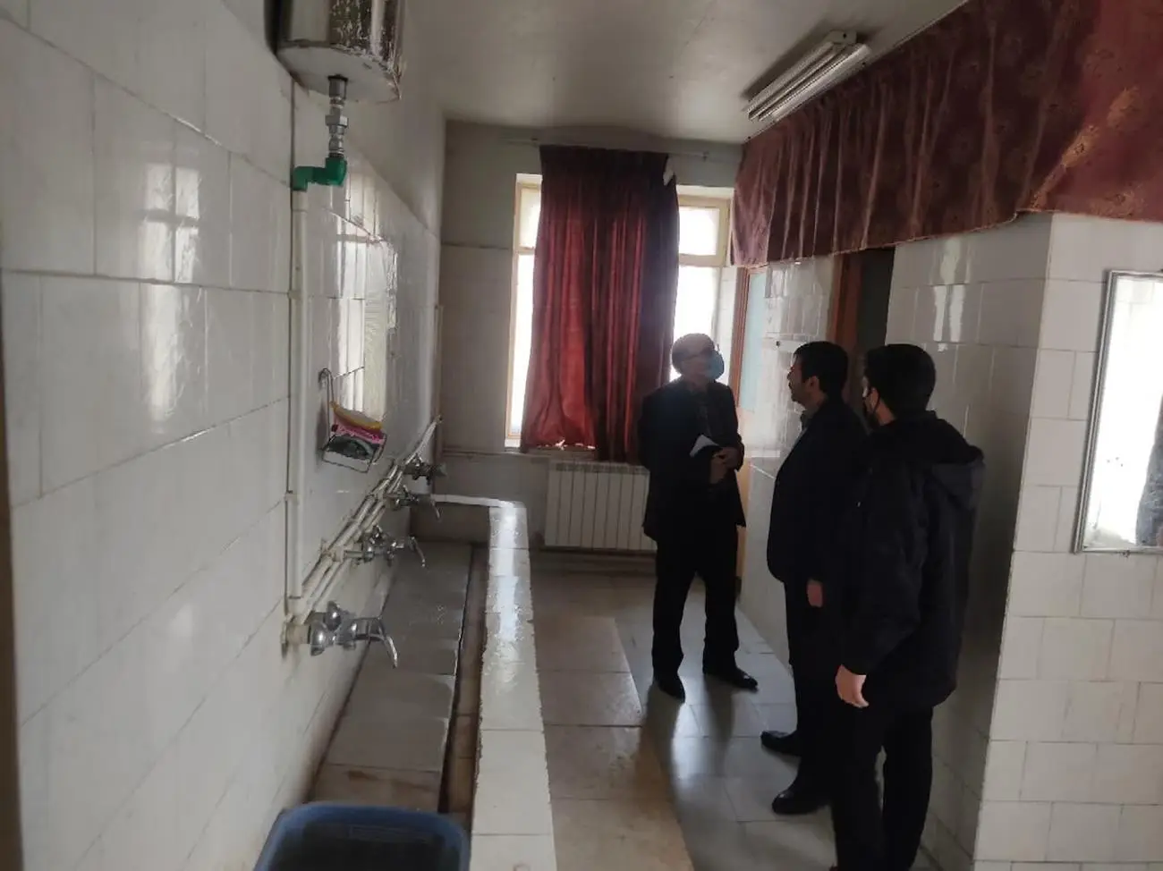 بازدید مدیر ستاد اقامه نماز استان کردستان از مدارس محل اسکان مهمانان نوروزی