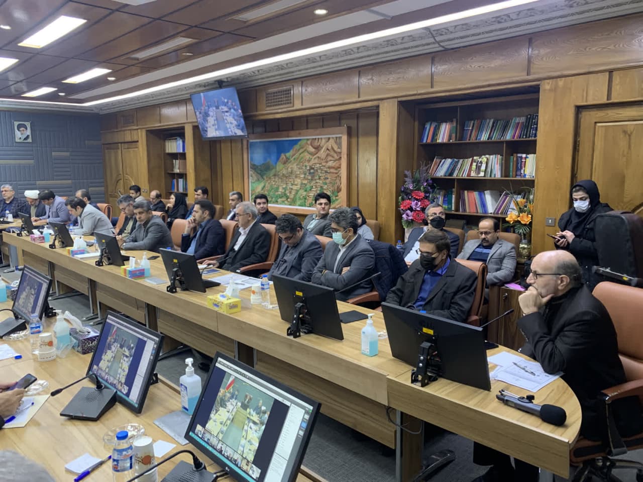 جلسه هماهنگی ستاد خدمات سفرهای نوروزی استان کردستان