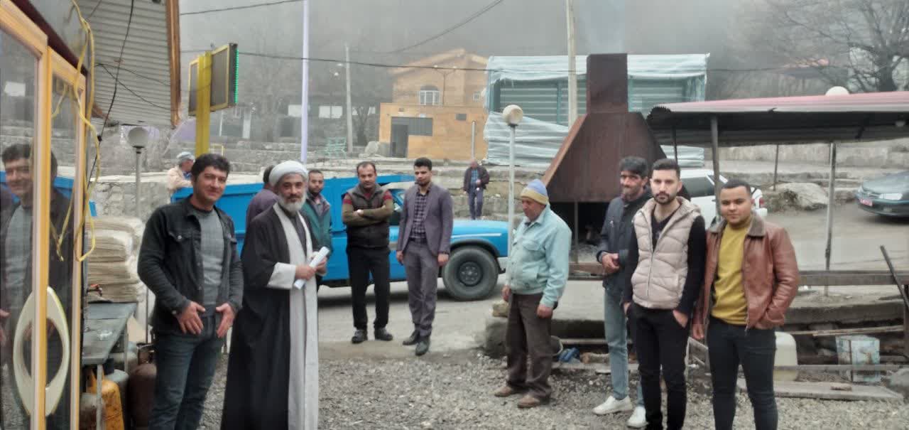 بازدید دبیر نماز کلیبر از نمازخانه های بین راهی شهرستان