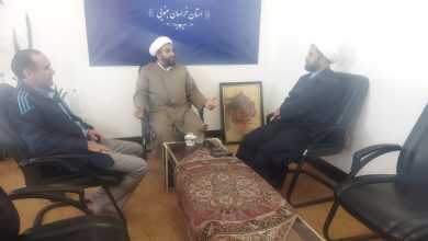 دیدار دبیر ستاد اقامه نماز شهرستان خوسف با مدیر ستاد اقامه نماز استان