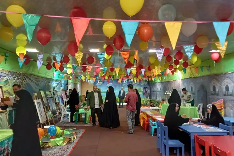 آیین گشایش نمایشگاه "بوستان شور زندگی" در گرگان