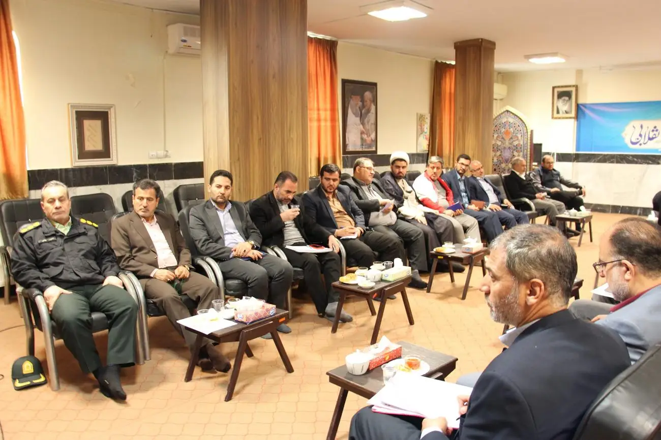 جلسه شورای اداری شهرستان قدس