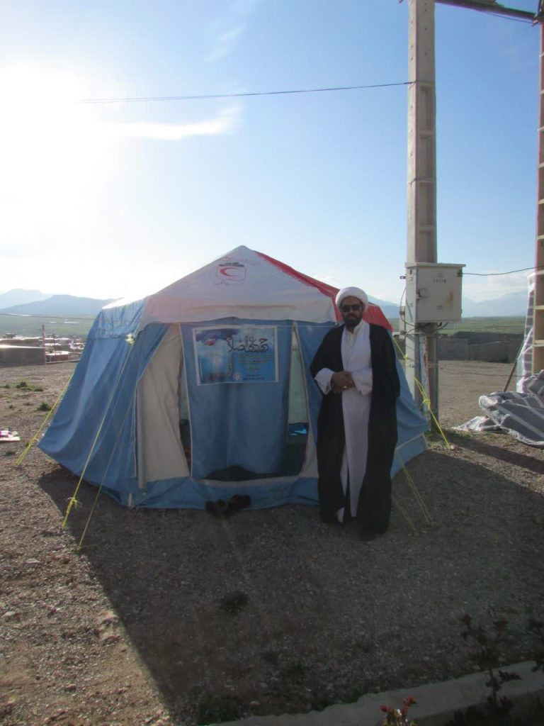 از نمازخانه های موقت ایستگاه های هلال احمر در استان بازدید شد