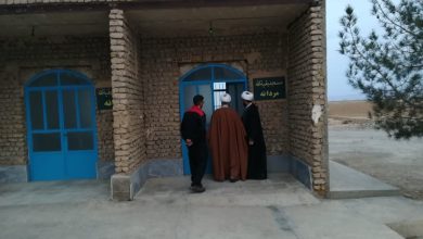 بازدید از مسجد بین راهی بقیه اله استان سمنان در روز هشتم فروردین