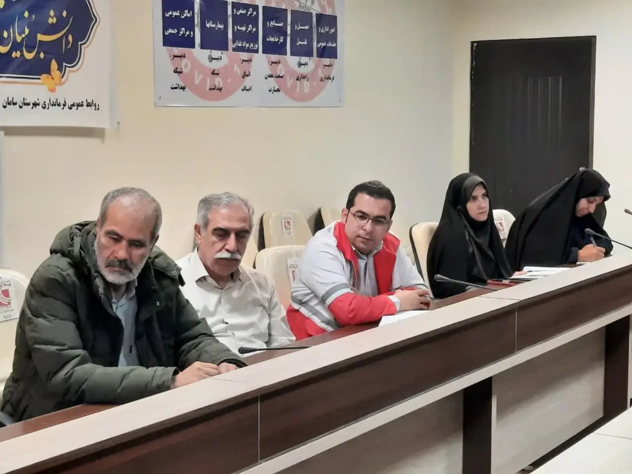 جلسه شورای اقامه نماز شهرستان سامان برگزار شد