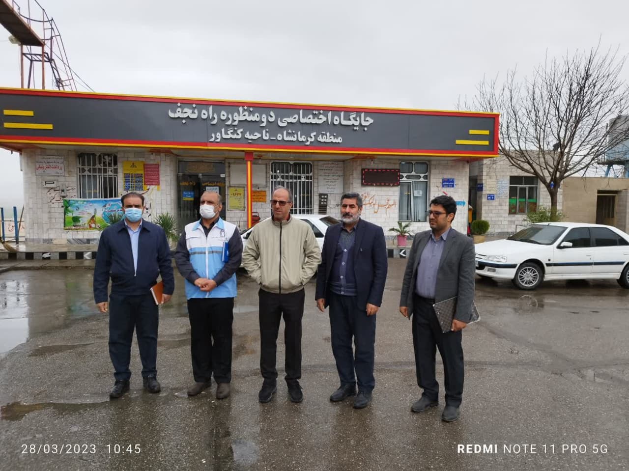 بازدید گروه انظارت و ارزیابی از مسیر راههای مواصلاتی شرق استان کرمانشاه-1