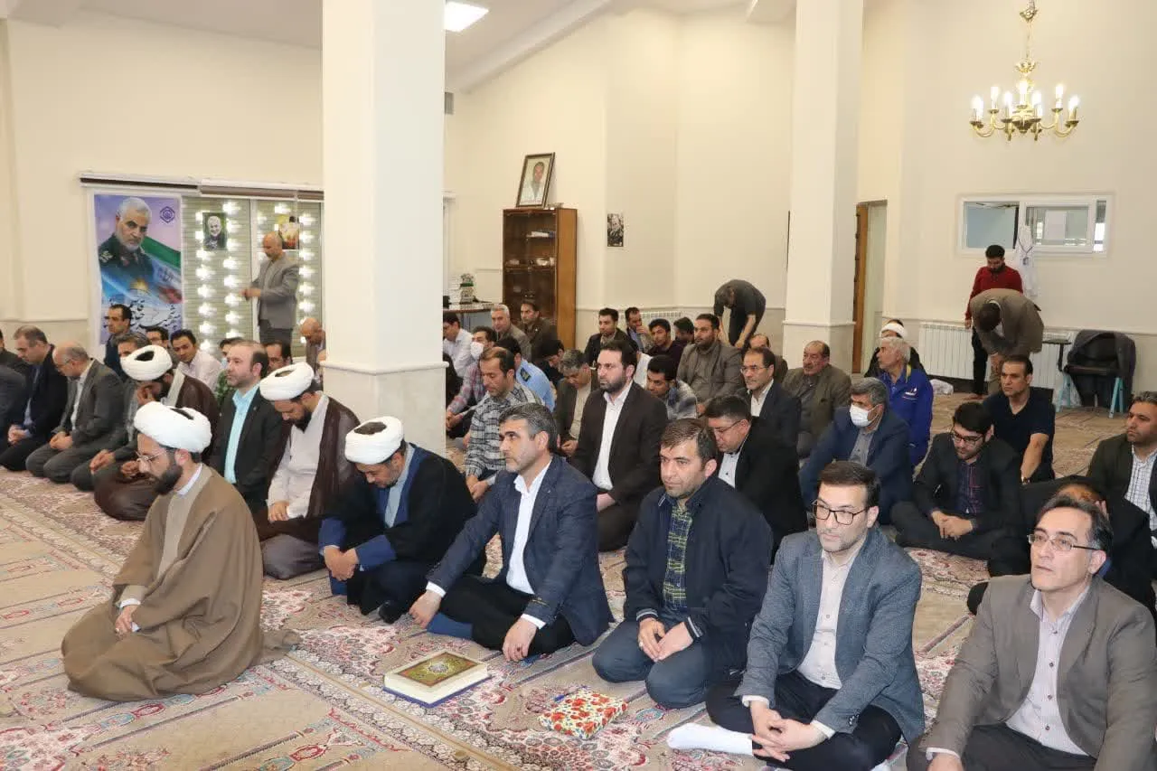محفل انس با قران کریم مدیریت درمان تامین اجتماعی استان اردبیل