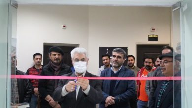 آئین افتتاح نمایشگاه آثار گرافیکی نماز در اردبیل