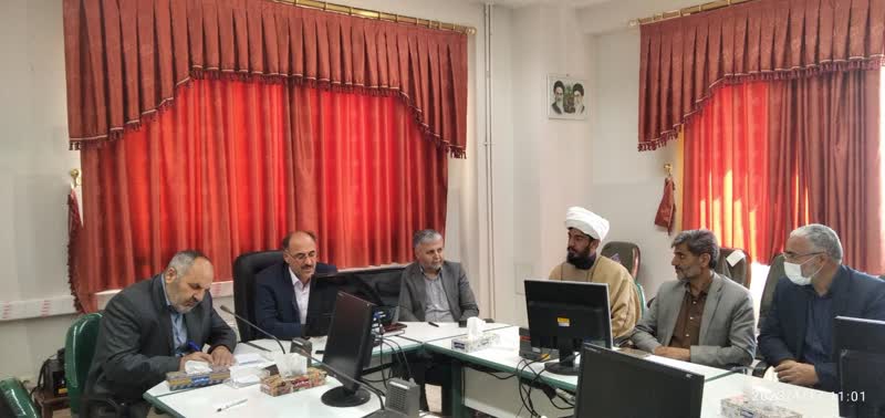 جلسه شورای اقامه نماز مدیریت درمان تامین اجتماعی برگزار شد