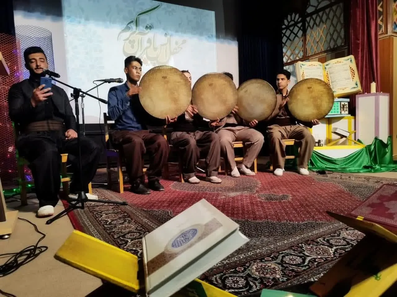 محفل انس با قرآن در کانون پرورش فکری کودکان و نوجوانان استان کردستان برگزار گردید
