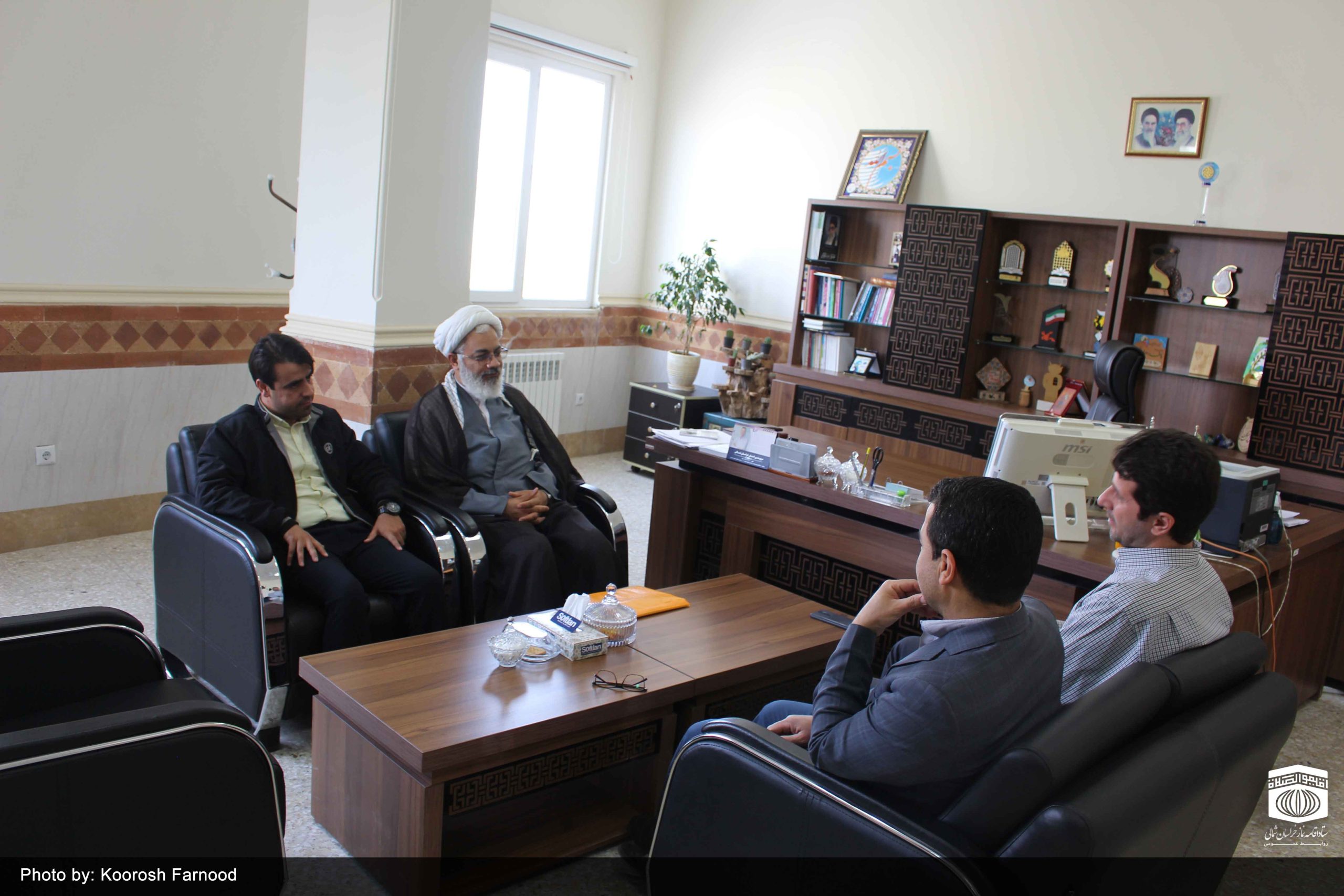 دیدار با مدیر کل کانون پرورش فکری خراسان شمالی