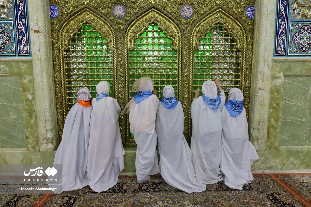 گزارش تصویری جشن روزه اولی‌ ها در حرم حضرت معصومه(س)