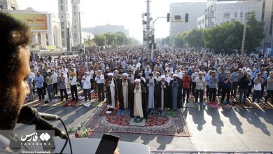 نماز عید فطر در استان هرمزگان اقامه شد