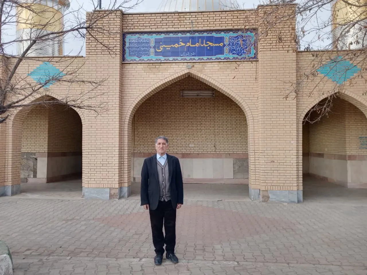 بازید دبیر شهرستان سراب از نماز خانه های بین راهی شهرستان سراب