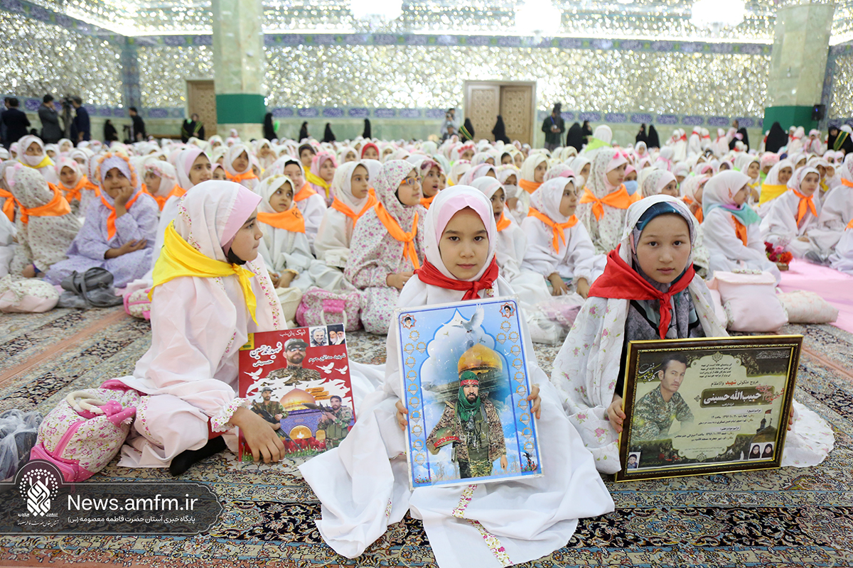 گزارش تصویری جشن روزه اولی‌ ها در حرم حضرت معصومه(س)