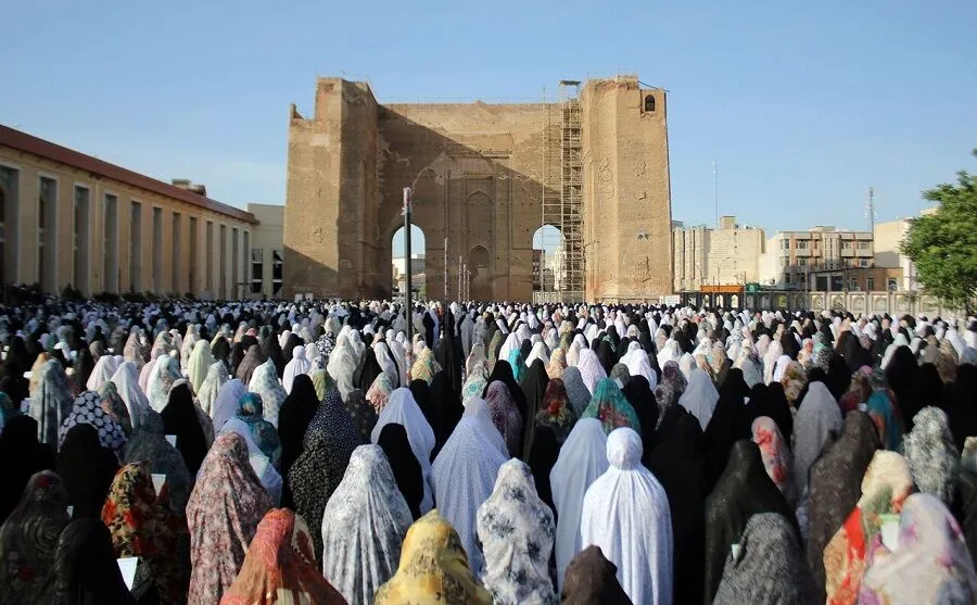 نماز عید سعید فطر تبریز
