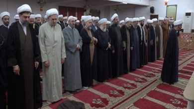 اقامه نماز وحدت در نشست علمای شیعه و سنی لبنان