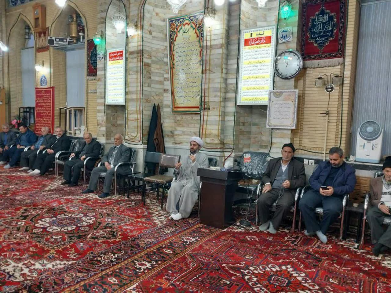 سخنرانی مدیر ستاد اقامه نماز در مسجد جامع سردرود