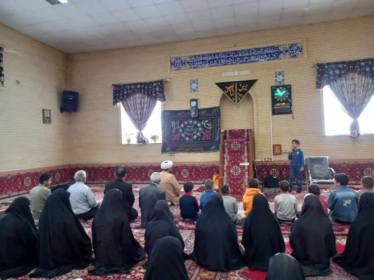 نشت نمازی در روستای اشتلق