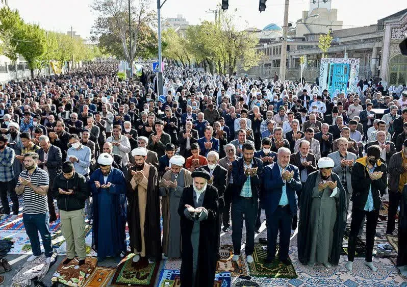 نماز عید سعید فطر در چهارمحال و بختیاری اقامه شد