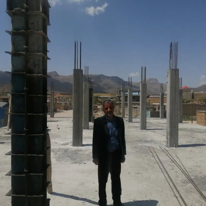پیشرفت 70 درصدی مسجد صاحب الزمان (عج) روستای کلواری سفلی شهرستان فلارد