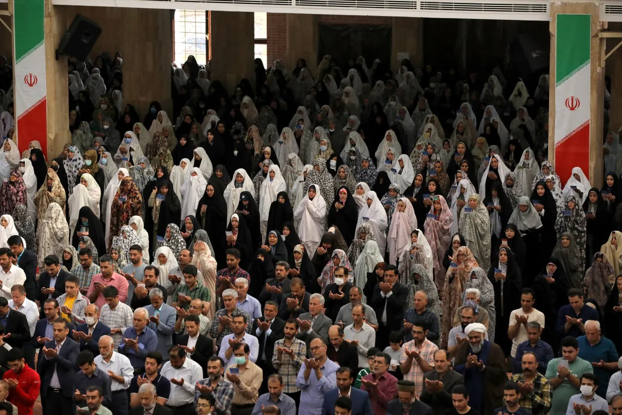 اقامه نماز عید سعید فطر در گرگان