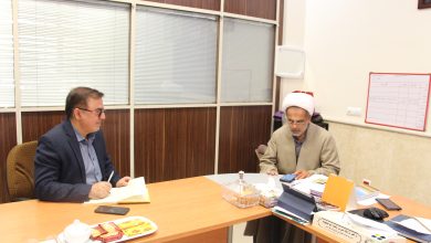 دیدار با مدیر موسسه قرآن ریحانه النبی