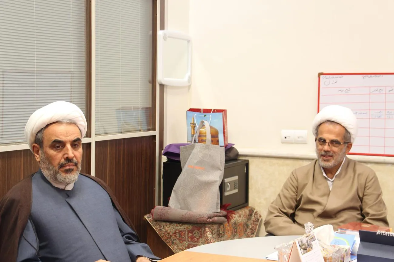 دیدار با دبیر اقامه نماز اداره کل تعاون روستایی