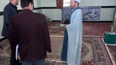 بازدید دبیر ستاد اقامه نماز شاهرود(استان سمنان) به همراه نماینده فرماندار از اماکن بین راهی شاهرود