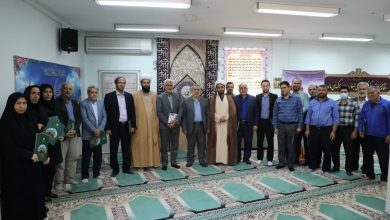 جلسه تجلیل از فعالان و بهترین های اقامه نماز در شرکت برق منطقه ای استان سمنان