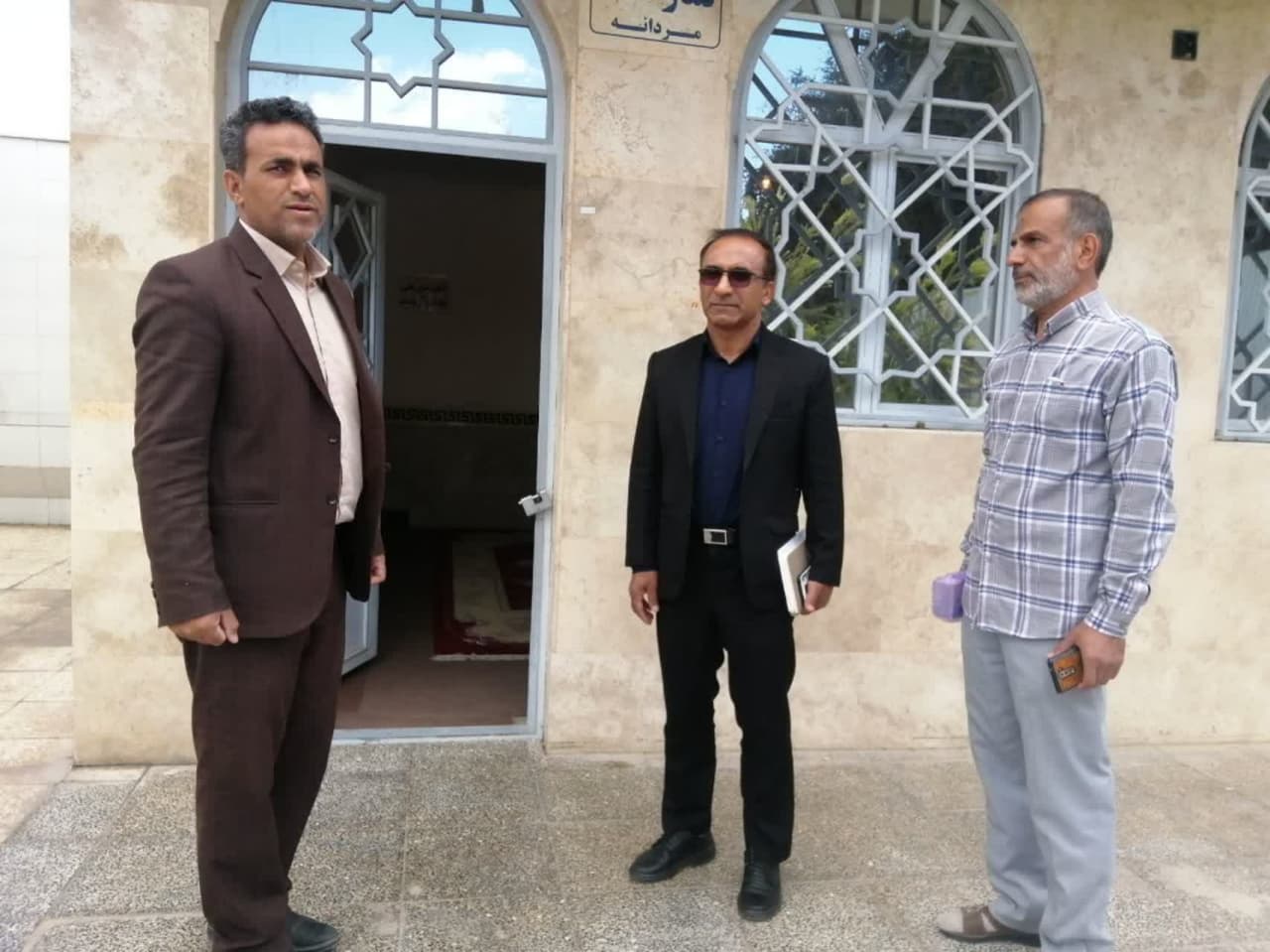 بازدید از مساجد بین راهی شهرستان داراب فارس