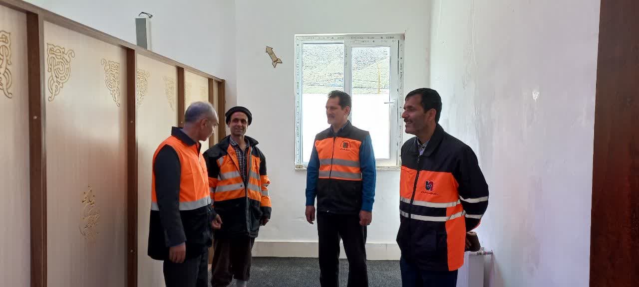 بازدید از نمازخانه بین راهی جدیدالاحداث محور خوش ییلاق