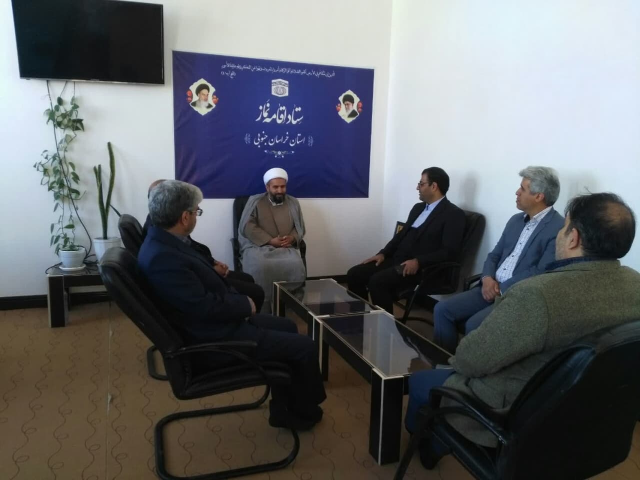 دیدار مدیرکل ثبت احوال با مدیر ستاد اقامه نماز استان خراسان جنوبی