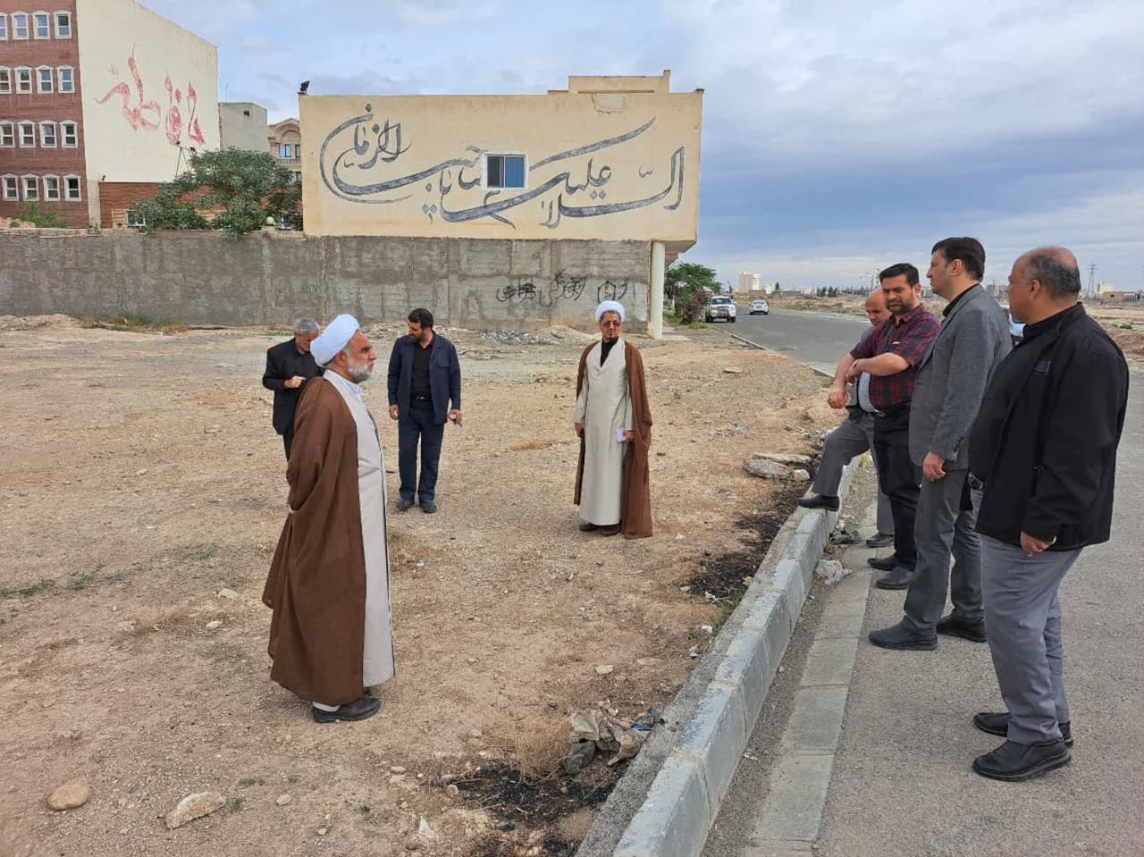 آیین کلنگزنی مسجد فاطمه الزهرا (س) برگزار میشود