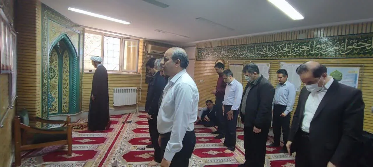 بازدید از نمازخانه های دستگاه های اجرایی استان لرستان