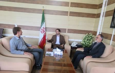 دیدار با رئیس سازمان مدیریت استان ایلام