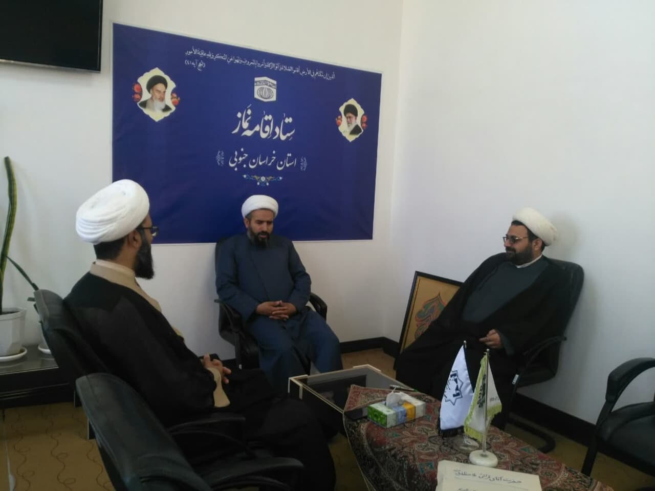 دیدار مدیر ستاد کانونهای فرهنگی هنری مساجد خراسان جنوبی،با مدیر ستاد اقامه نماز استان
